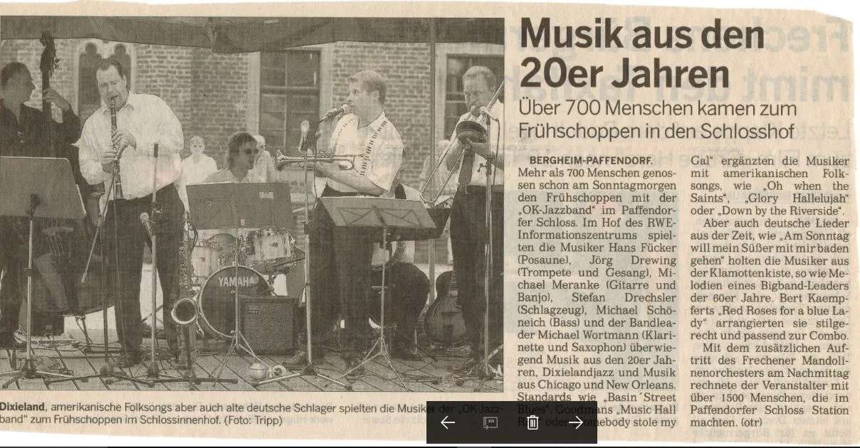 Pressestimme - Musik 20er